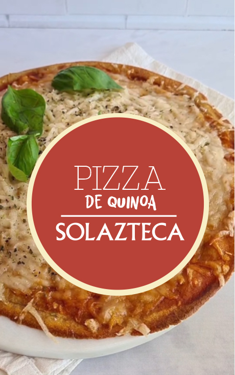 PIZZA DE QUINOA🍕‼️